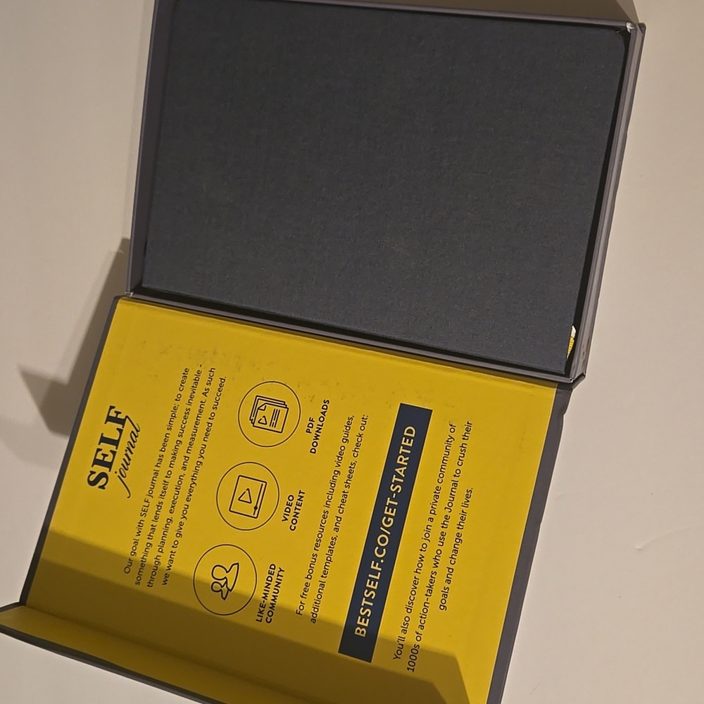 Best Self Co Self journal System NIB Flagship Edition Navy - Picture 2 of 9